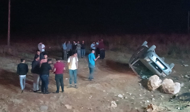Eşini hastaneye götürürken kaza yaptı: 1 ölü, 3 yaralı