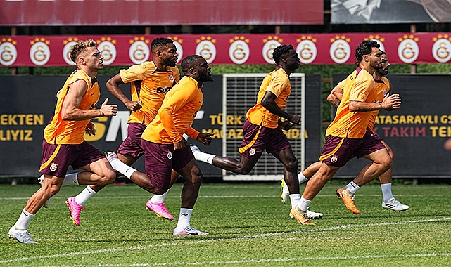 Galatasaray, Kopenhag maçı hazırlıklarına başladı