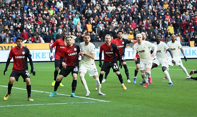 Gaziantep FK ile Galatasaray 9. randevuda