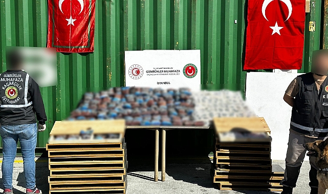 Gümrük Muhafaza ekiplerinden uyuşturucu operasyonu