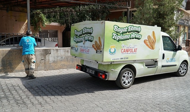 Haliliye günde 500 kg ekmeği kurtarıyor