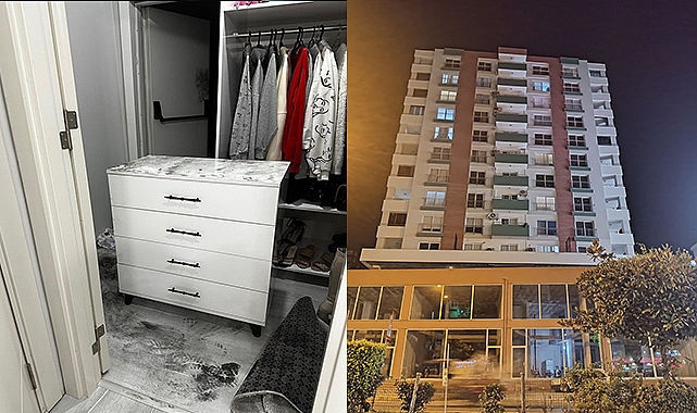 Hırsızlar yangın merdivenini kullanıp daireye girdi, altın ve kadın kıyafeti çaldı
