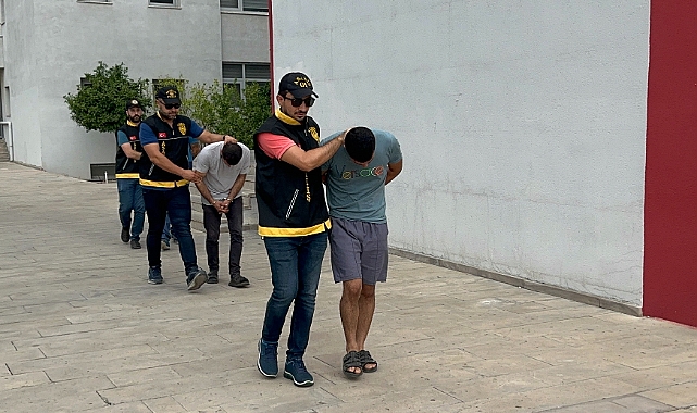 İki motosiklet çalan 3 kişi tutuklandı