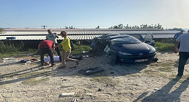 Kamyon ile otomobil çarpıştı: Yaralılar var