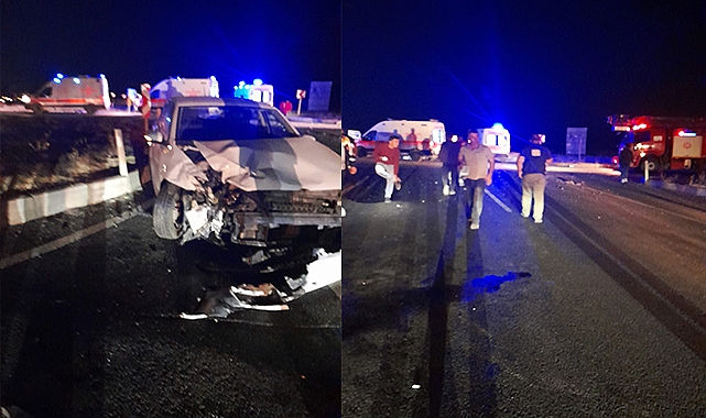 Kara yolunda trafik kazası: Çok sayıda yaralı var