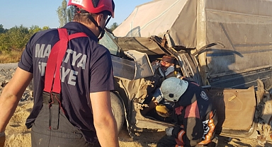 Kontrolden çıkan araç devrildi: 1 yaralı