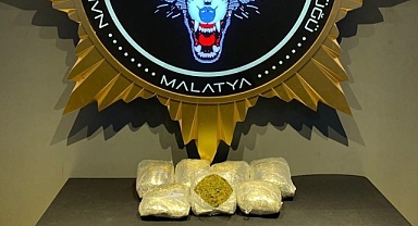 Malatya’da 3 kilo 600 gram skunk ele geçirildi