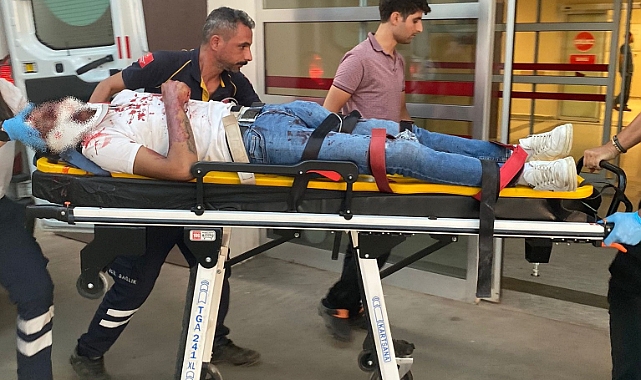 Motosiklet devrildi: 2 yaralı