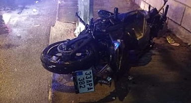 Motosiklet kazası: 1 ölü, 1 yaralı