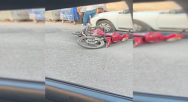 Polisten kaçarken park halindeki araca çarptı