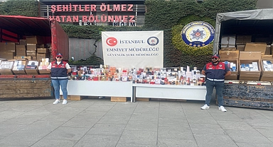 Sahte parfüm operasyonu