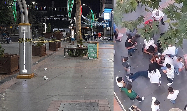 Sanat Sokağı’nda silahlı kavga: 1 yaralı