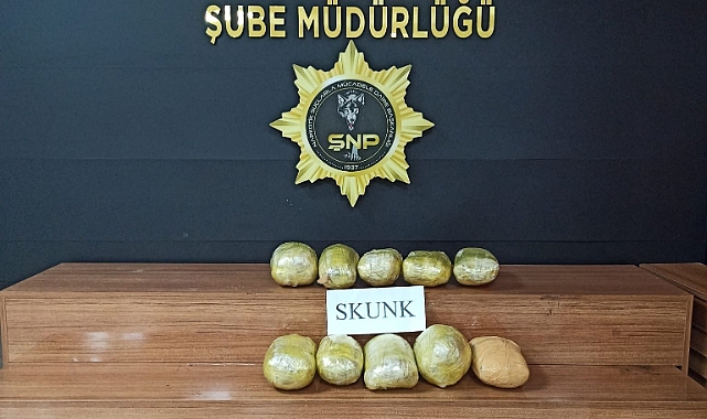 Şanlıurfa’da 7 kilo sentetik uyuşturucu ele geçirildi