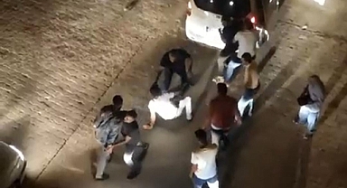 Şanlıurfa’da alacak verecek kavgası kameralarda