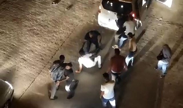 Şanlıurfa’da alacak verecek kavgası kameralarda
