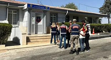 Şanlıurfa'da fıstık hırsızları iş başında