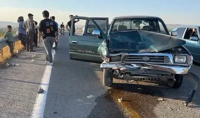 Şanlıurfa'da işçileri taşıyan araç kaza yaptı! Yaralılar var