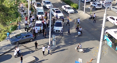 Şanlıurfa’da kadınların kavgası kamerada