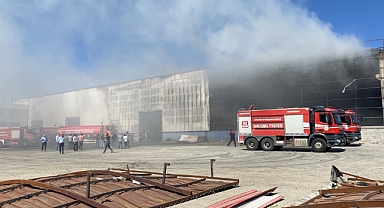 Şanlıurfa'da korkutan yangın