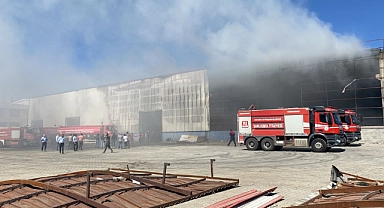 Şanlıurfa'da korkutan yangın