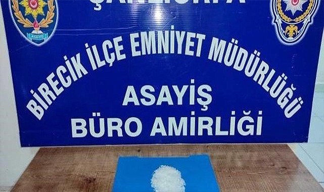 Şanlıurfa'da uyuşturucu satıcısı suçüstü yakalandı
