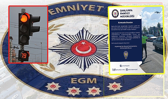 Şanlıurfa, Emniyet Müdürlüğünden sürücülere uyarı!