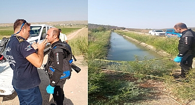 Sulama kanalında erkek cesedi bulundu