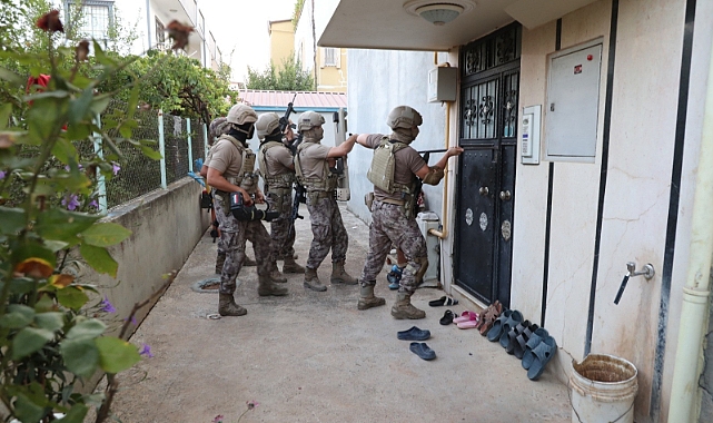 Tefeci operasyonu: 14 gözaltı