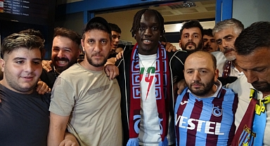 Trabzonspor yeni transferini Trabzon'a getirdi