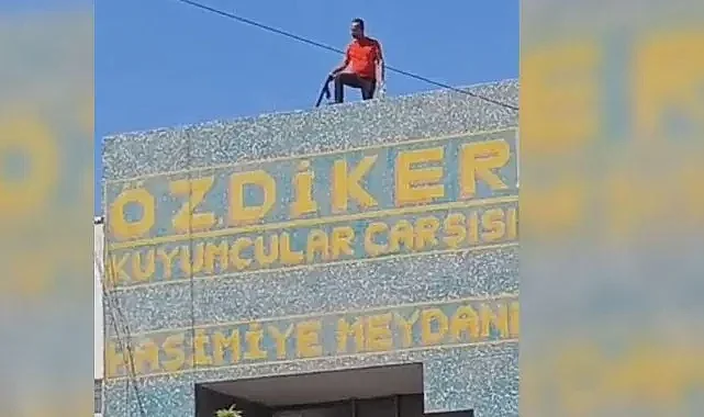 Şanlıurfa'da bir kişi üstüne benzin döküp intihar girişiminde bulundu