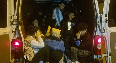 34 kaçak göçmen ile 2 organizatör yakalandı