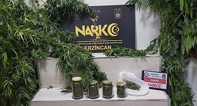 Erzincan'da uyuşturucu operasyonu!