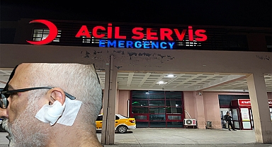 Gazeteciye tekme, yumruk, bıçaklı saldırı