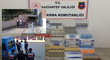 Gaziantep'te kaçakçılık ve uyuşturucu operasyonu!