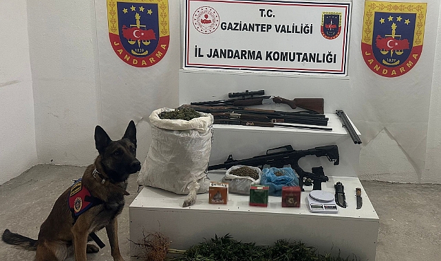 Gaziantep’te uyuşturucu operasyonu!