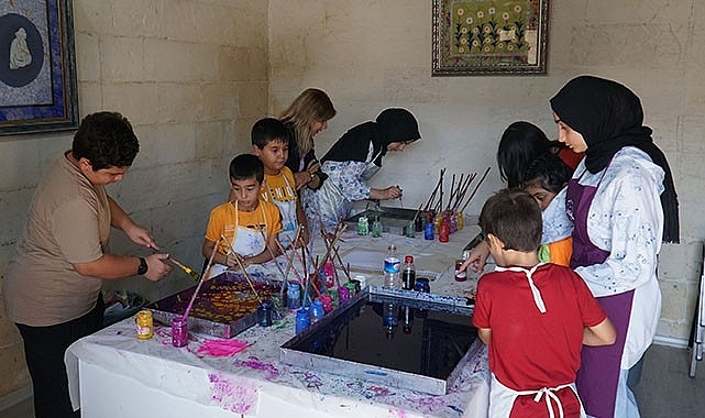 Haliliye'deki kursiyerler Kültür ve Sanat Evinde eğitim alıyorlar!