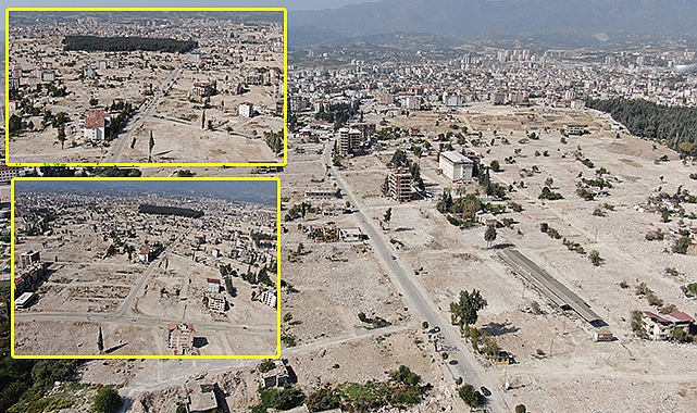 Hatay'da enkazlar kalkınca 'Hayalet şehre ' döndü
