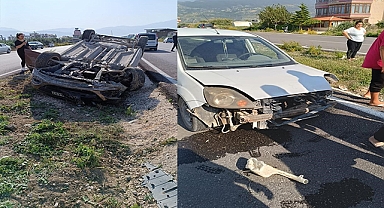Hatay’da trafik kazası: 2 yaralı