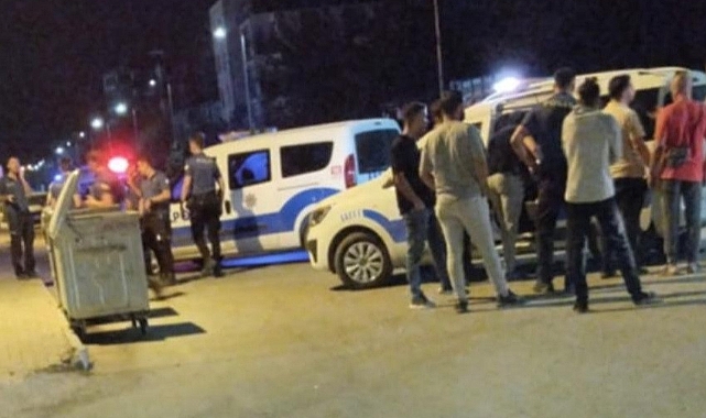İki grup arasında yumruklu kavga