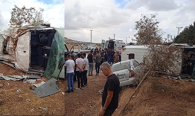 Karayolunda hatalı sollama kaza getirdi: Yaralılar var
