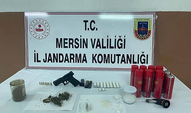 Mersin'de uyuşturucu operasyonu!