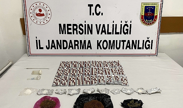 Mersin'de uyuşturucu operasyonu!