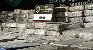 Mersin Limanı'nda 610 kilogram kokain ele geçirildi