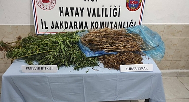 Ormanlık alanda uyuşturucu ele geçirildi