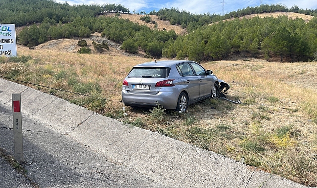 Otomobil şarampole devrildi: Çok sayıda yaralı var