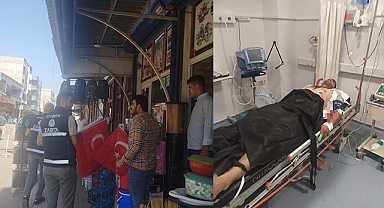 Şanlıurfa'da bayrak dağıtan zabıta amiri bıçaklandı