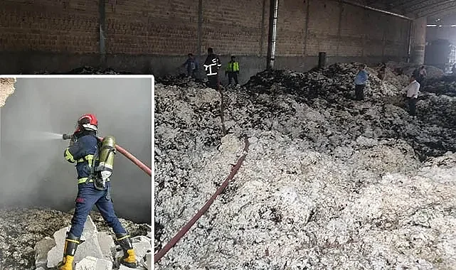 Şanlıurfa'da fabrika yangını! Maddi hasar büyük