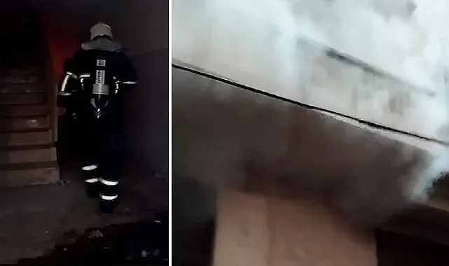 Şanlıurfa'da mesken yangını!