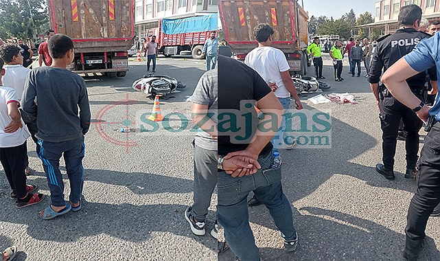 Şanlıurfa'da motosiklet sürücüsü kazada öldü!