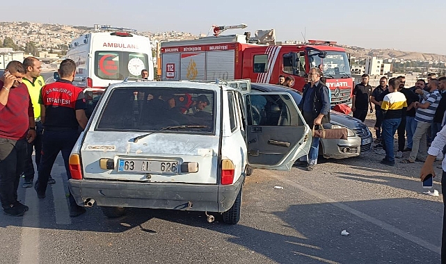 Şanlıurfa'da trafik kazası: 3 yaralı